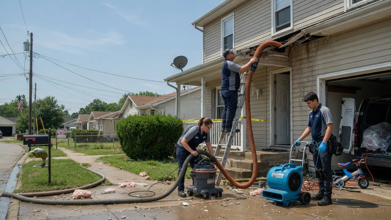 Water Damage Restoration in Hamburg, PA near me